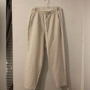 Women’s stretch woven high-rise, tapper pants